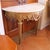 Neoclassical Italian Neoclassical Demilune Gilt Wood Console Table For Sale - Image 3 of 13