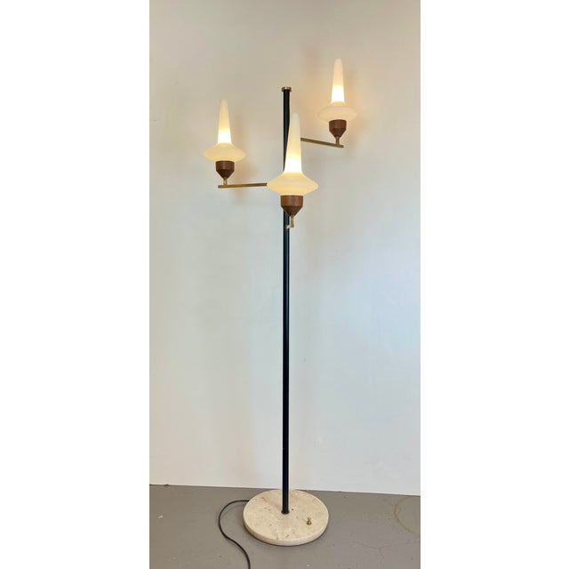 Mid-Century Floor Lamp attributed to Stilnovo, 1950s For Sale - Image 14 of 18