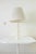 Here's a nice, timeless classic style table lamp. In great condition, lampshade and all. Not sure what year it was made,...