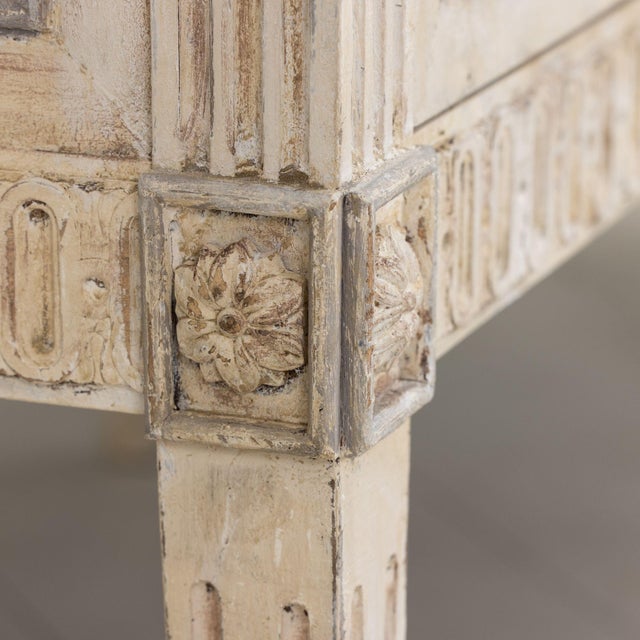 Pair of 19th C. Italian Neoclassical Style Painted Bedside Commodes For Sale - Image 18 of 18