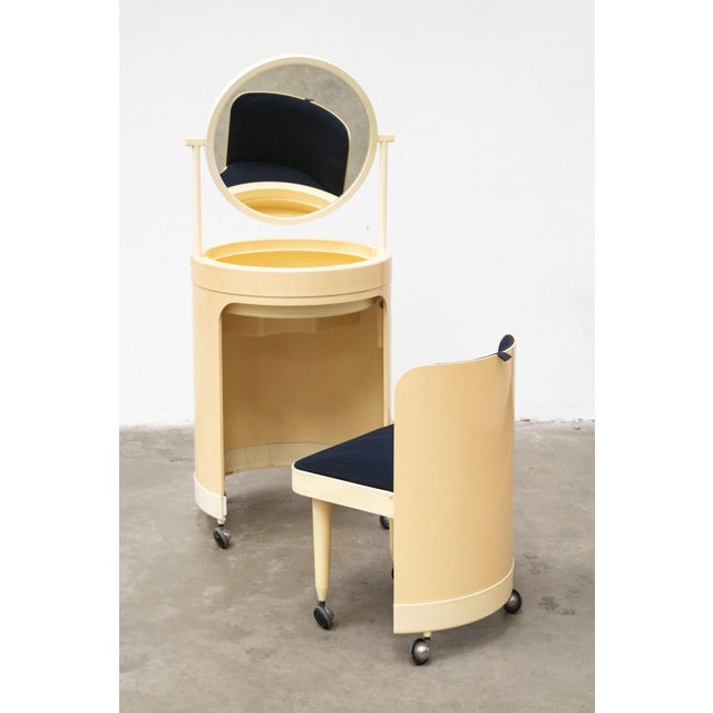 Silvi model dressing table (makeup cabinet), designed by studio kastilia (produced by fainini fain) in italy in the early...