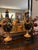 Pair of 1870 French Louis XVI Gold and Marble Exceptional Cassoulets For Sale In Sacramento - Image 6 of 9