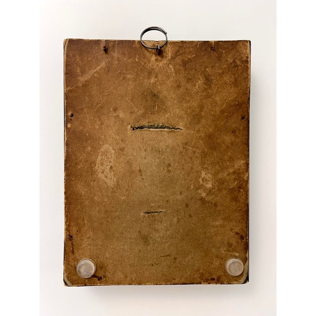 Early 20th Century Miniature Antique Original Framed Nude Figurative Oil Painting For Sale - Image 5 of 5