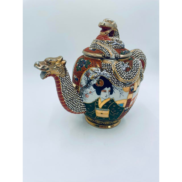 Kutana Porcelain Tea Pot, Japan, 1935 For Sale - Image 9 of 13