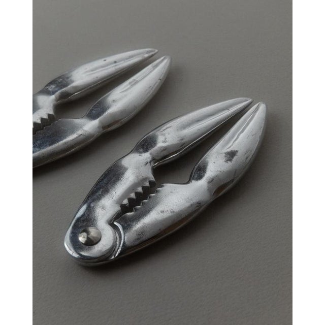 Metal Vintage Silver Plated Lobster Cracker, 1960s, Set of 2 For Sale - Image 7 of 11