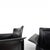 Animal Skin Solaria Chairs in Black Leather by Tito Agnoli for Arrben, 1970s, Set of 2 For Sale - Image 7 of 18