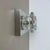 Space Age Original Metal Chrome Glass Wall Sconce from Cosack Lights, Germany, 1970s For Sale - Image 3 of 18
