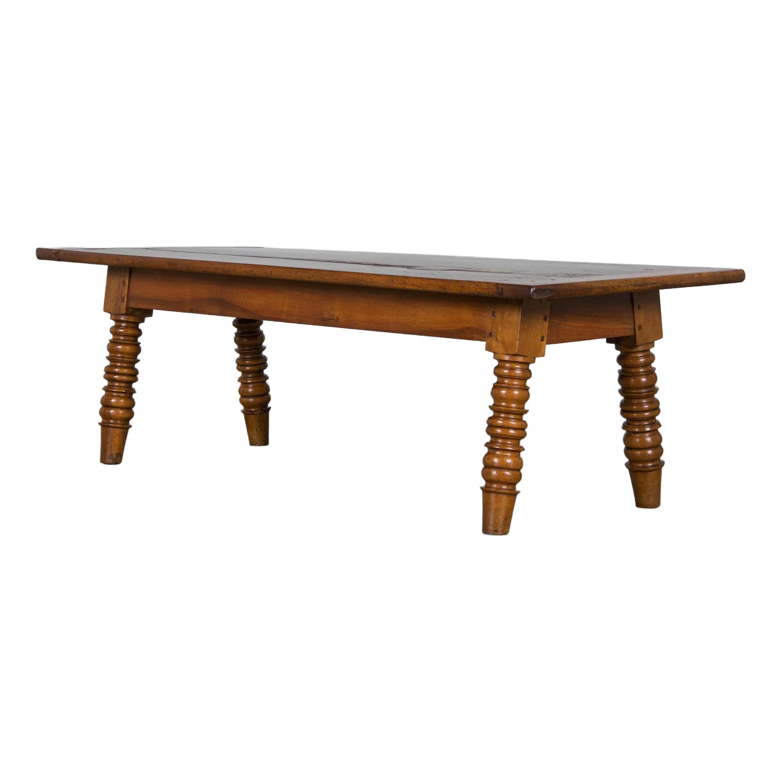MDF nested table set 2 pieces, coffee table walnut color - Overstock -  40517220, image size:1600x1600