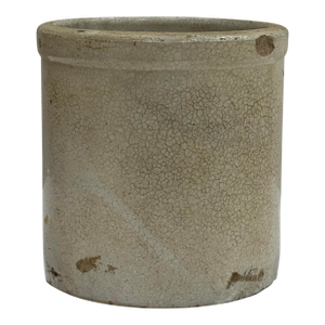 Handmade Antique Crock Vessel