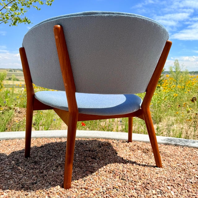 Wood Pair of Nanna Ditzel Nd83 Lounge Chairs For Sale - Image 7 of 10