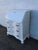 Painted White Serpentine Secretary Desk 6331 For Sale - Image 15 of 16