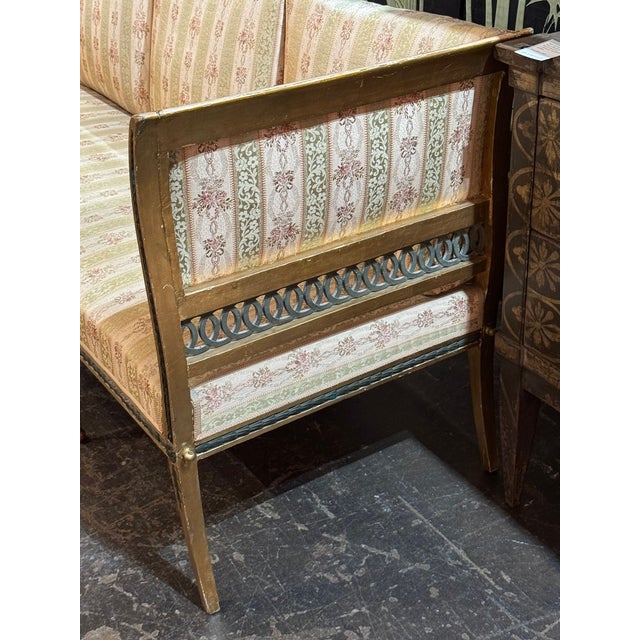 19th Century 19th Swedish Gustavian Settee For Sale - Image 5 of 7
