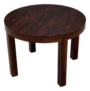 1950s Severin Hansen Danish Rosewood Round End Table
