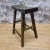 Mid 20th Century Antique Shanxi Province Elm Stool For Sale - Image 5 of 7