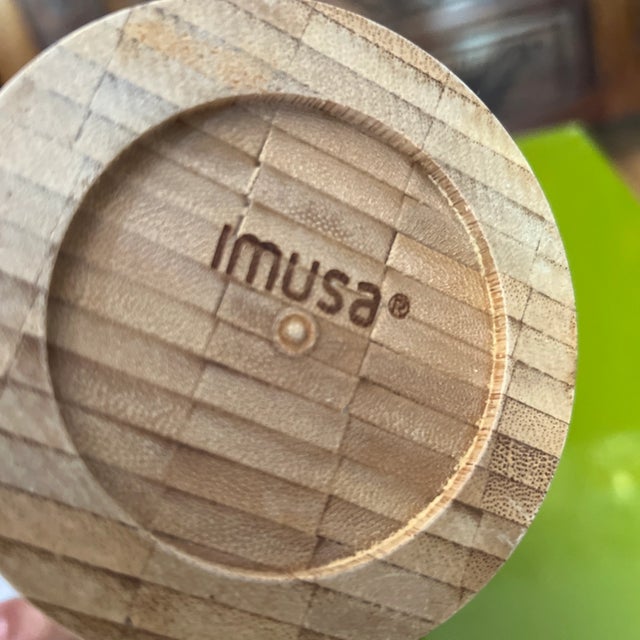 1960s 1960s Wooden Mortar and Pestle For Sale - Image 5 of 6