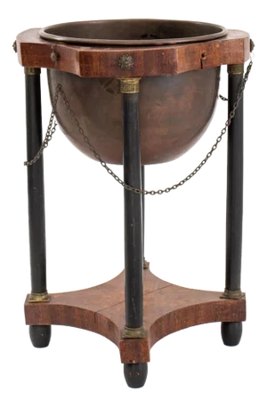 Empire Revival Wood Jardiniere Stand