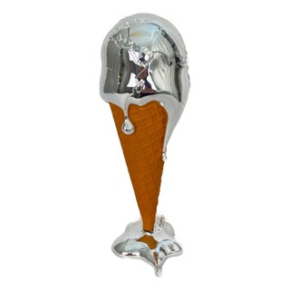 Sagrasse, The Last Ice Cream, 2023, Resin and Marble Powder For Sale