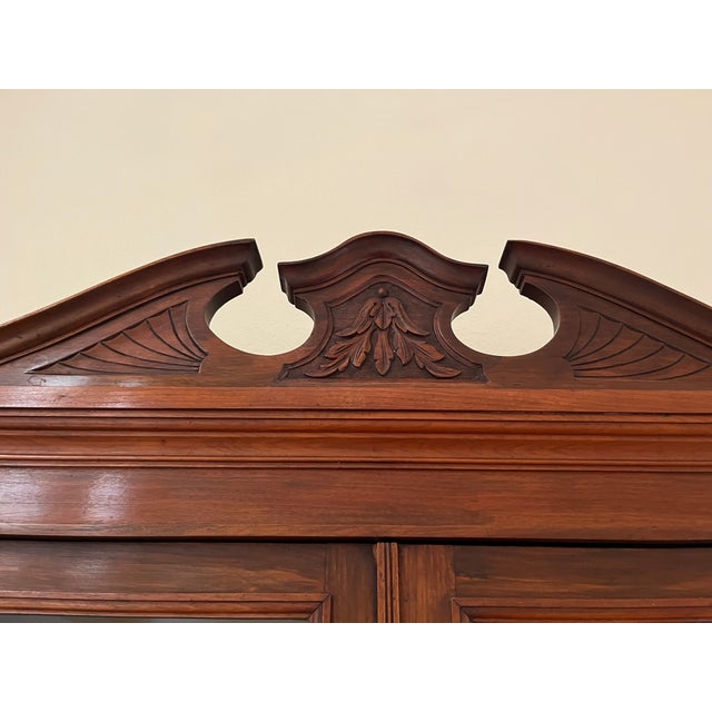 Late 19th Century Victorian Display Cabinet/Bookcase/Breakfront For Sale - Image 13 of 13