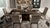 Italian Montevino 7-Piece Extendable Dining Set With 6 Upholstered Chairs For Sale - Image 4 of 4
