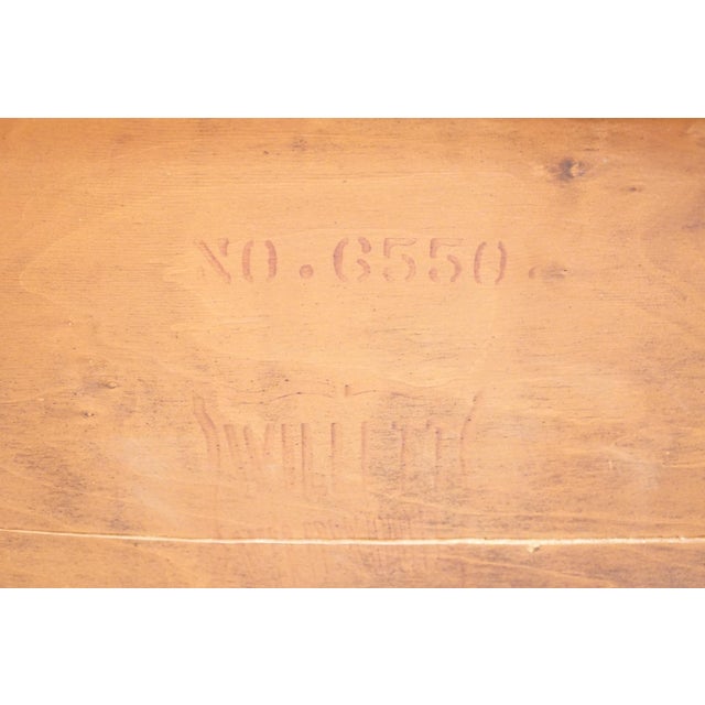 Willett Furniture Traditional Style Solid Wildwood Cherry 62" Buffet 6550 For Sale - Image 14 of 15