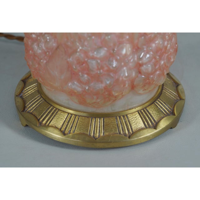 French Art Deco Table Lamp by Hettier Et Vincent & Muller Freres - 1920s France For Sale - Image 10 of 13