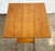 Brown Antique Turned Wood Two Tier Table or Plant Stand For Sale - Image 8 of 9