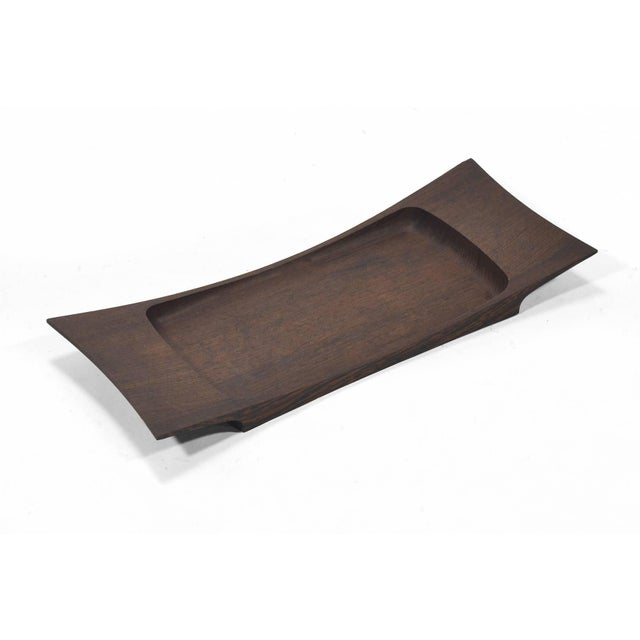 Wood 1900s Jens Quistgaard Wenge Tray by Dansk For Sale - Image 7 of 8