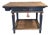 Antique European Rustic Painted Pine Baker's Table, Romania, 1761 For Sale