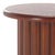 Spritely Home Monka Round End Table in Walnut For Sale - Image 4 of 7