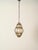 Large Mouth-Blown Murano Amber Glass and Iron Lantern Pendant Light from Seguso, Italy, 1940 For Sale - Image 12 of 18