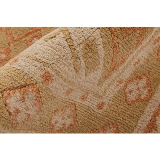 Modern European Inspired Tibetan Handmade Wool Rug by Doris Leslie Blau For Sale - Image 3 of 7