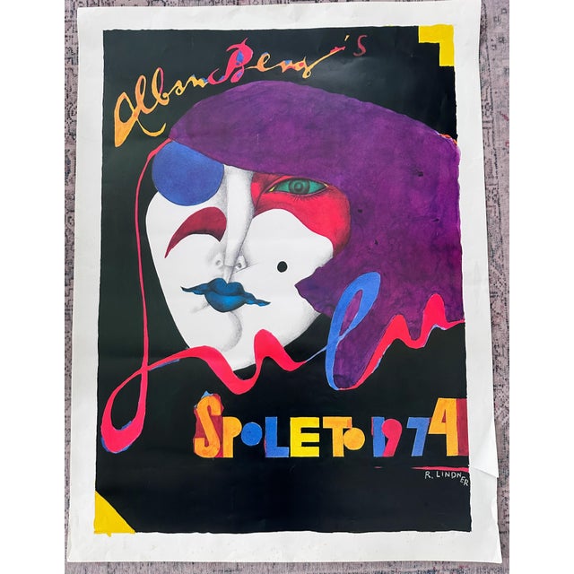 Original opera Lulu poster 'Spoleto 1974', by Richard Lindner (German/American (1901–1978). Artist: Richard Lindner...
