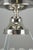 Mid 20th Century Art Deco Starburst Glass Chrome Semi Flush Mount Light For Sale - Image 9 of 10