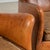 Pair, 20th Century Vintage Danish Brown Leather Club Chairs With Decorative Nail Head Trim For Sale - Image 9 of 13