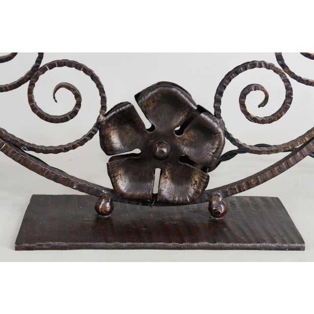1920s French Art Deco Table Lamp by Adrien Mazoyer - 1930s France For Sale - Image 5 of 11