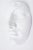 This vintage 1960s white painted resin and plaster of Paris face wall sculpture is from a company in Chicago. It is marked...