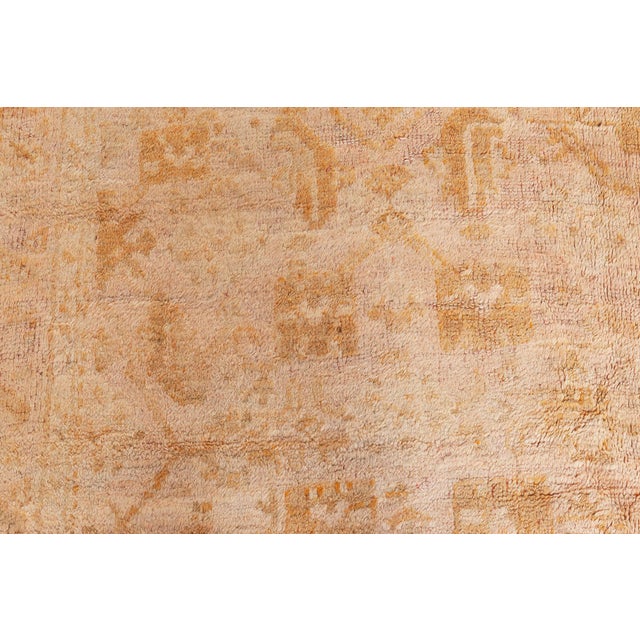 1920s Turkish Oushak Rug For Sale In New York - Image 6 of 6
