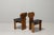1970s Vintage ​Africa Dining Chairs by Afra & Tobia Scarpa for Maxalto, 1975, Set of 8 For Sale - Image 5 of 16