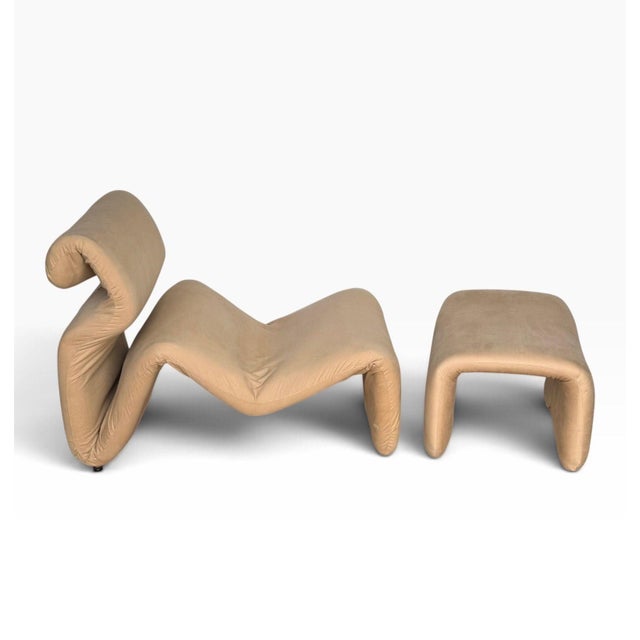 Etcetera Lounge Chair & Ottoman by Jan Ekselius Sweden, C. 1970 For Sale In Chicago - Image 6 of 6