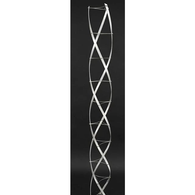 1990s Bruce R. MacDonald Triple Helix Sculpture For Sale - Image 5 of 6