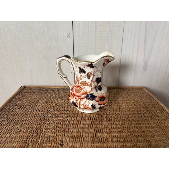 Cream Wedgwood Enoch Pitcher, Old Castle Tunstall For Sale - Image 8 of 13