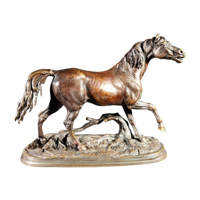 Bronze Horse by Jules Moigniez, 1850s For Sale - Image 11 of 14