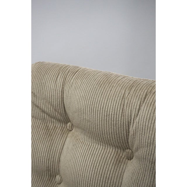 Beige Italian Lounge Chairs, 1970s, Set of 2 For Sale - Image 8 of 9