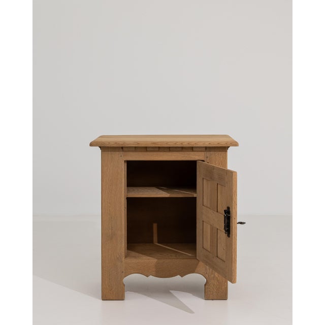 Oak Brutalist Cabinet For Sale - Image 9 of 15