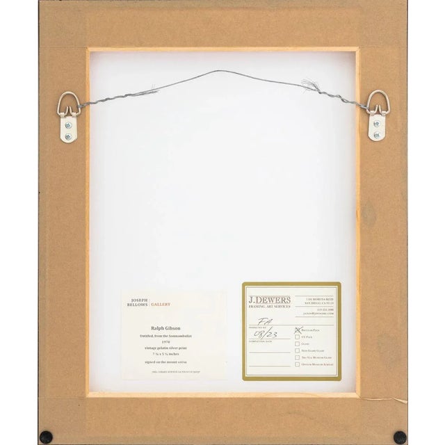 1970s Ralph Gibson "Untitled" Vintage Silver Print For Sale - Image 5 of 6