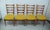 Wood Chairs with Butterfly Ladder Back, 1960s, Set of 4 For Sale - Image 7 of 7