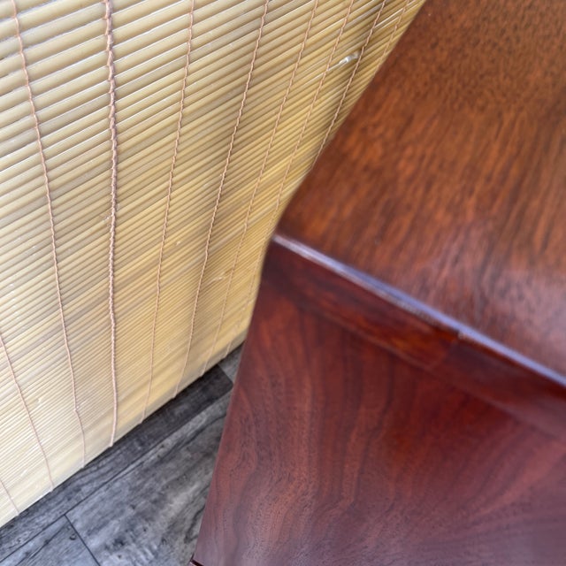 Refinished Mid-Century Modern3 Drawer Dresser by Basic White Furniture Inc. Circa 1960s. For Sale - Image 16 of 18