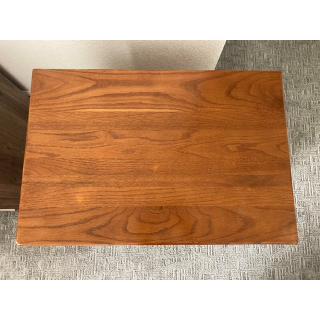 1990s Vintage Keller Furniture Chestnut Creek Collection Solid Oak