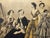 Wood Vintage Godey’s Americanized Paris Fashions 1847 Framed Prints - Set of 2 For Sale - Image 7 of 12