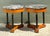 Vintage Italian Neoclassical Stone Top Side Tables - A Pair For Sale - Image 12 of 12